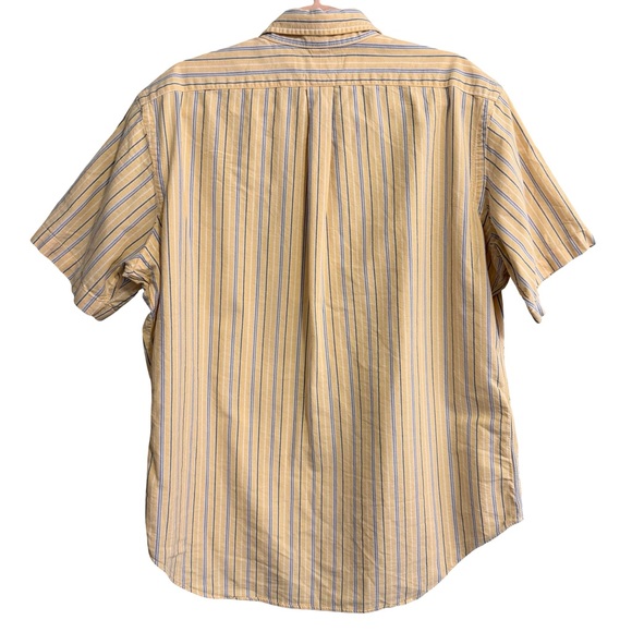 Ralph Lauren Men's Yellow Striped Shirt size L - Picture 2 of 6
